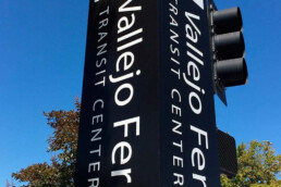 Vallejo Ferry Terminal Exterior Signage